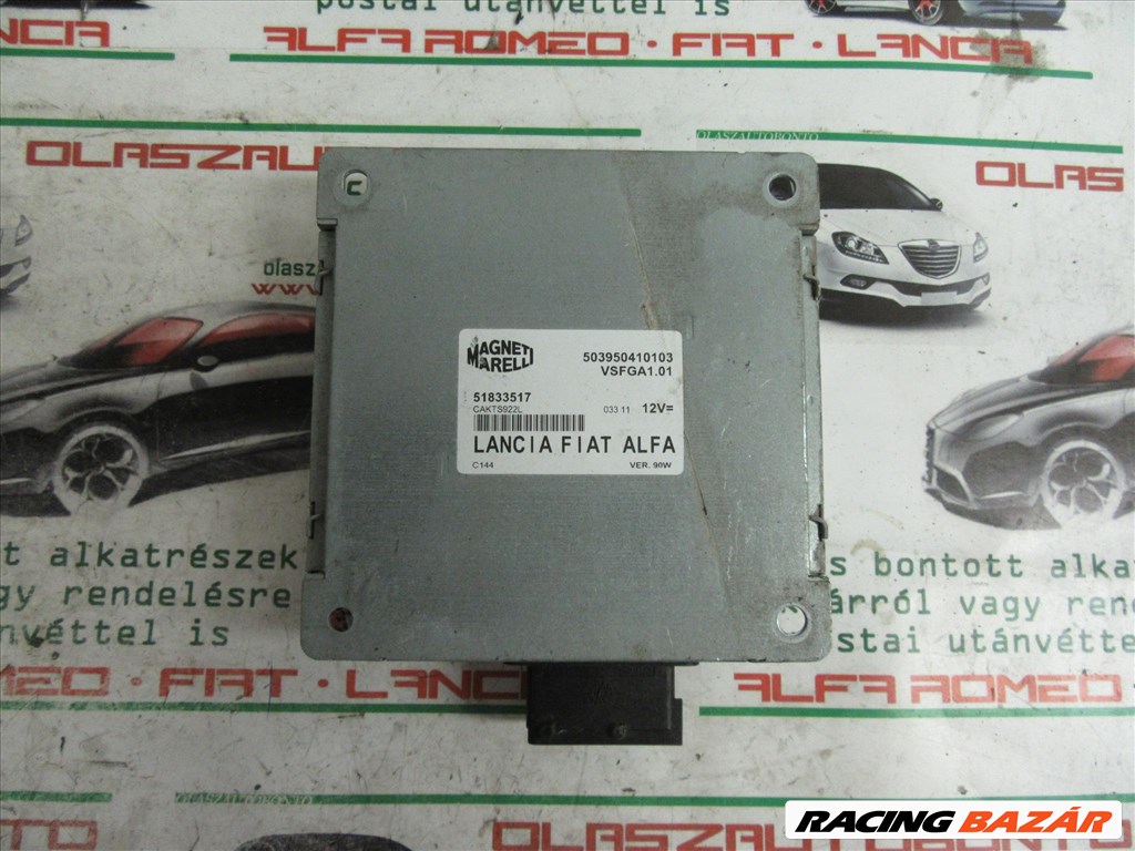 Alfa Romeo Mito/Fiat Grande Punto 51833517 számú rádió vezérlő 1. kép