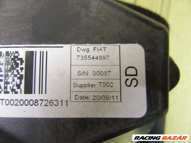 Fiat Linea hátsó szélső biztonsági öv 735544897 5. kép
