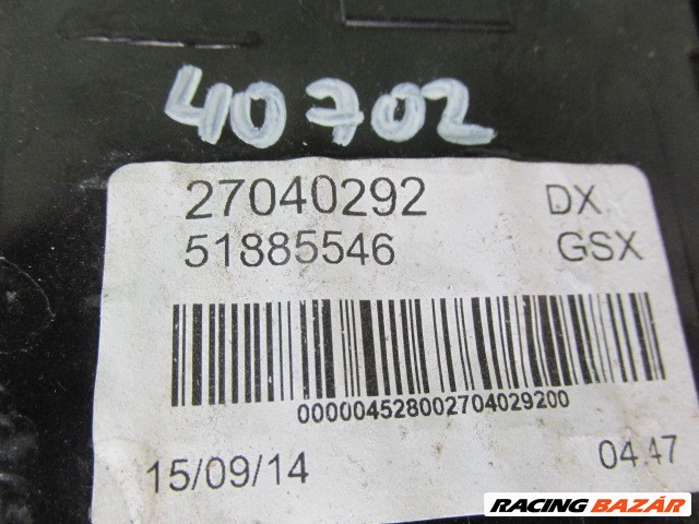Fiat 500 2007-2015 Kabriolet jobb hátsó lámpa  51885546 4. kép
