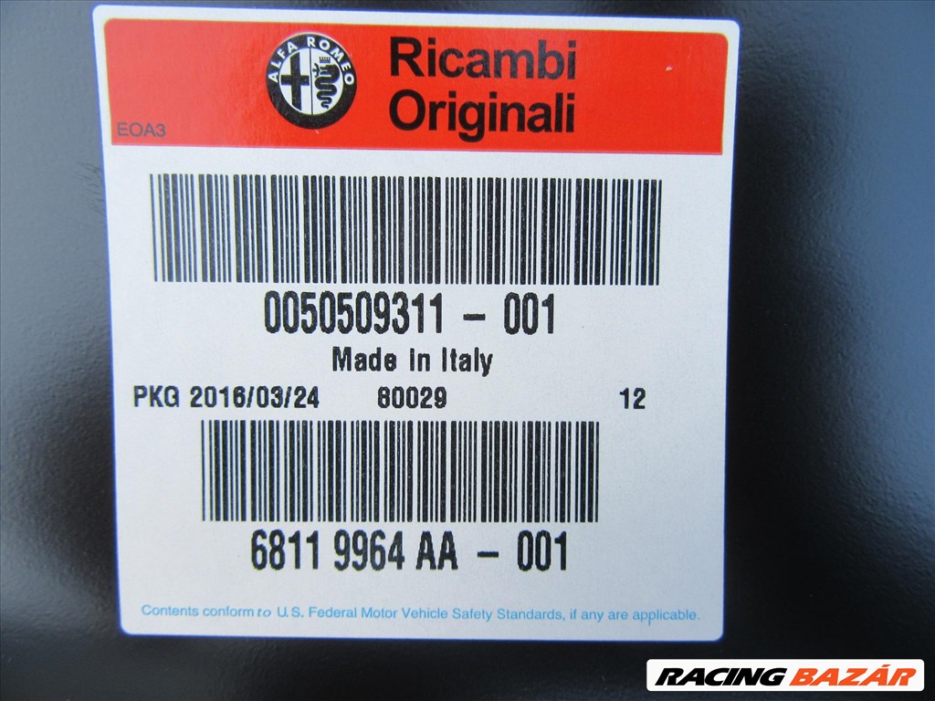 Alfa Romeo MiTo gyári új, jobb első sárvédő 50509311 2. kép