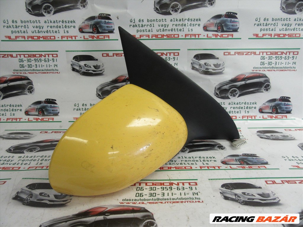  Fiat Bravo sárga színű, elektromos, jobb oldali tükör 2. kép