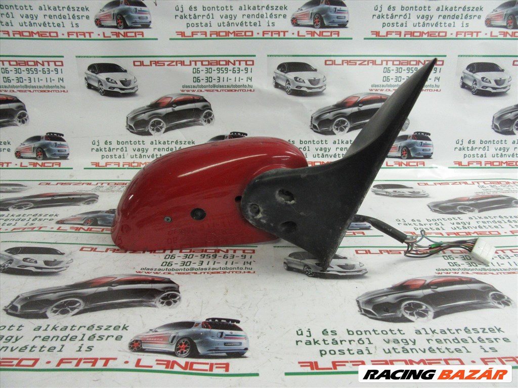  Fiat Bravo piros színű, elektromos, jobb oldali tükör 6. kép