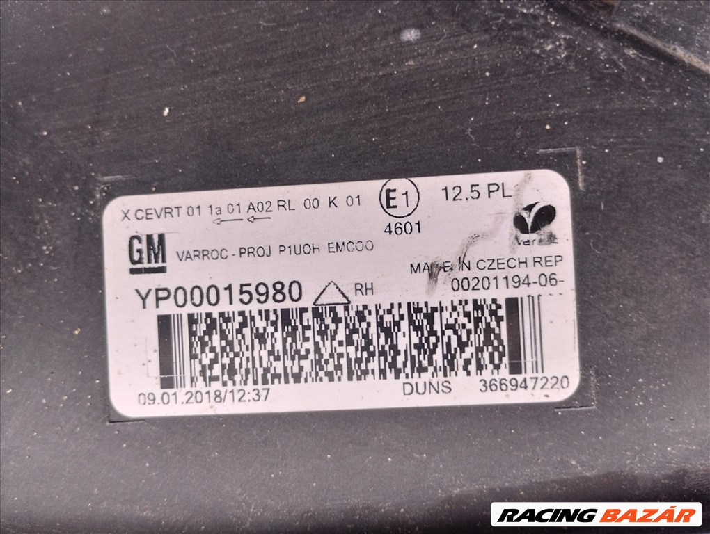 Opel Grandland XJobb Full led fényszóró YP00015980 4. kép