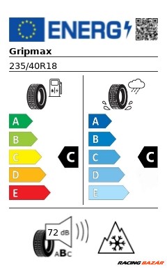 Gripmax SUREGRIP AS XL 235/40 R18 95W négyévszakos gumi 2. kép