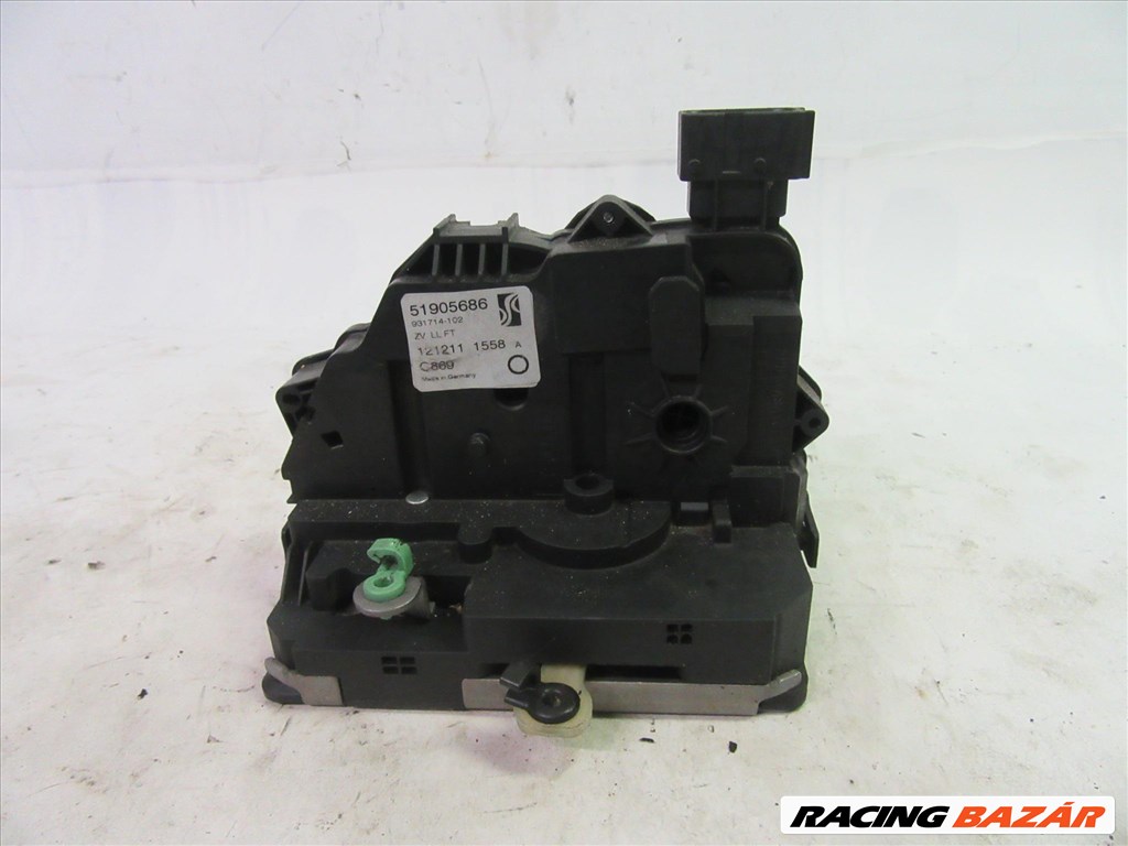 Fiat Punto Evo 5 ajtós bal első ajtózár 51905686 2. kép