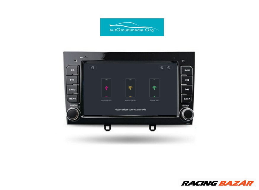 Peugeot RCZ, 308, 408 Android Multimédia GPS Rádió Navigáció Tolatókamerával! 5. kép