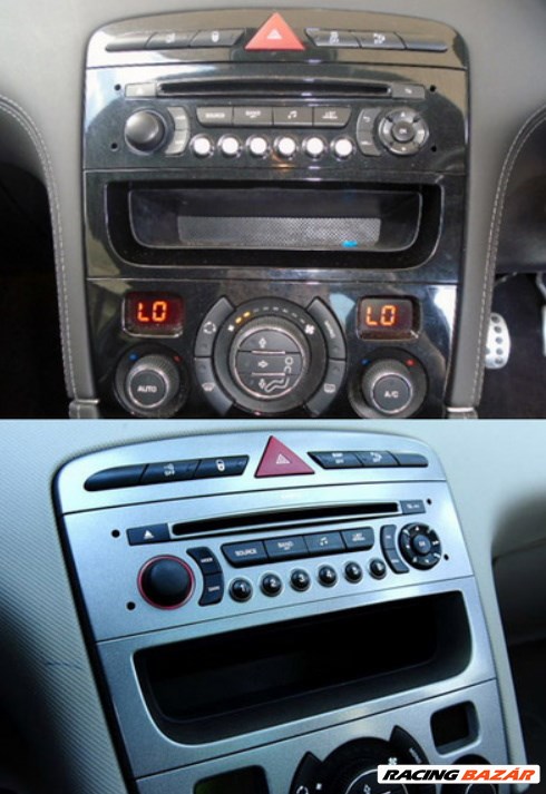 Peugeot RCZ, 308, 408 Android Multimédia GPS Rádió Navigáció Tolatókamerával! 6. kép