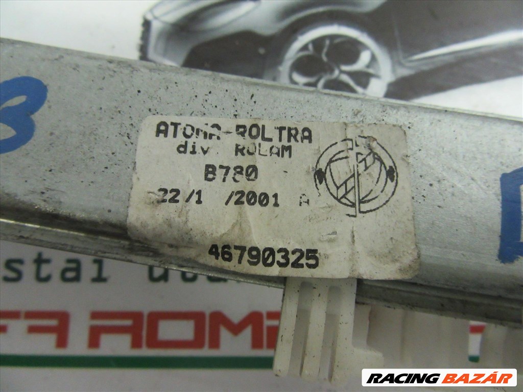 Lancia Lybra 46790325 számú, bal hátsó manuális ablakemelő 3. kép