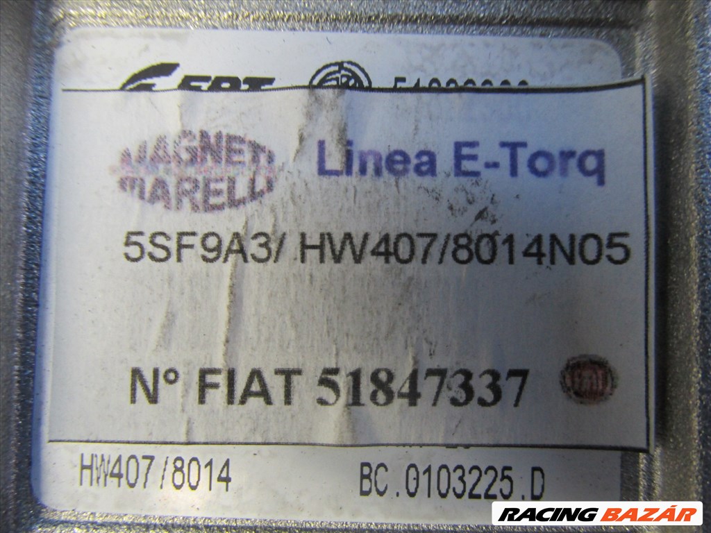 72163 Fiat Linea 1,6 benzin motorvezérlő szett 51847337 4. kép
