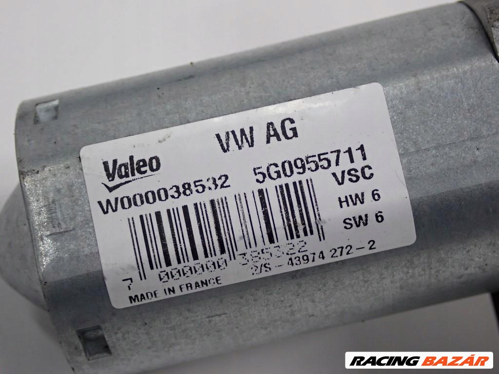 Volkswagen Golf VII kombi hátsó ablaktörlő motor 5g0955711 3. kép