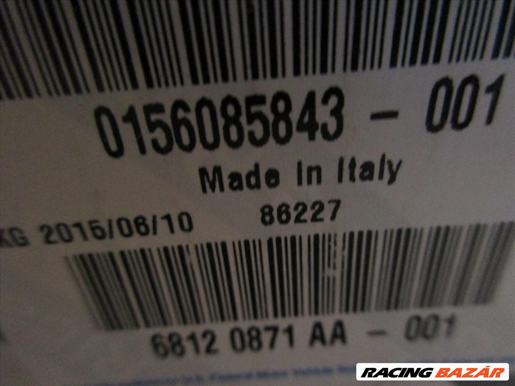 Alfa Romeo MiTo gyári új, jobb első fényszóró keret matt fekete színű 156085843 3. kép