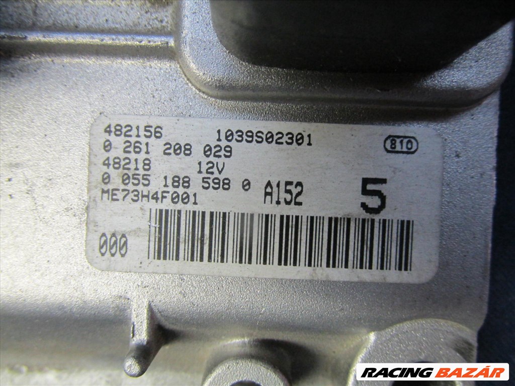 Fiat Punto III. 1,2 16v benzin motorvezérlő 55188598, 0261208029 3. kép