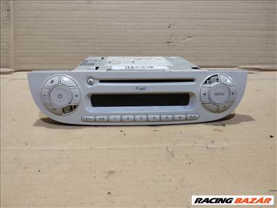 160364 Fiat 500 2007-2015 fehér színű cd-s rádió  Bosch Cd-s 735577319