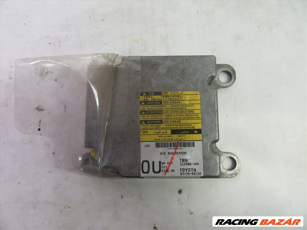 Toyota Yaris 2006-2011 légzsák indító elektronika 83170-0d210 1. kép