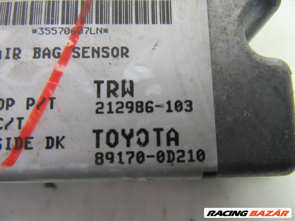 Toyota Yaris 2006-2011 légzsák indító elektronika 83170-0d210 3. kép