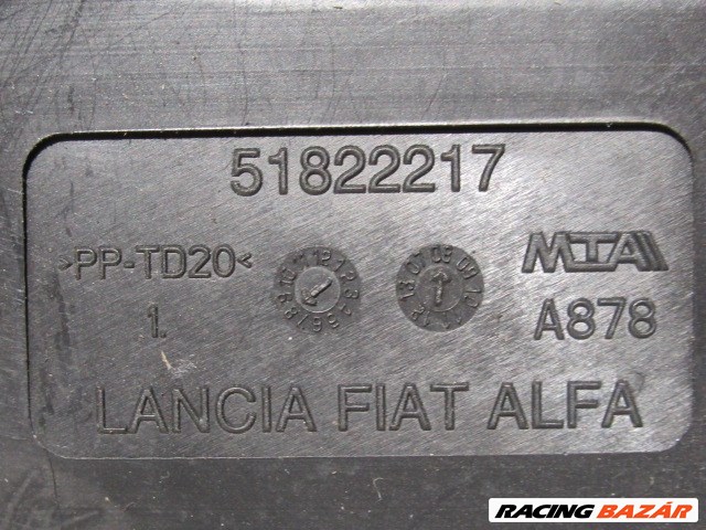 Lancia Delta külső biztosítéktábla ház fedél 51822217 4. kép
