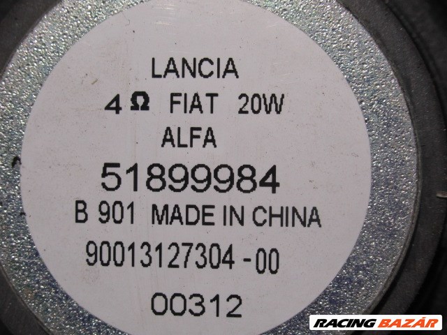 Fiat Panda III. hátsó hangszóró 51899984 5. kép