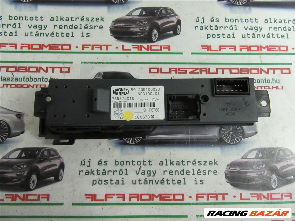 Lancia Thesis 735375016 számú, bal első ablakemelő kapcsoló 3. kép