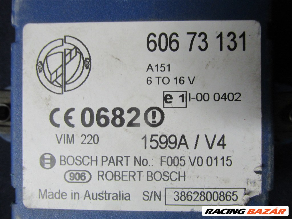 72123 Alfa Romeo 156 2,0 benzin motorvezérlő szett 0261S01029 55191018 4. kép