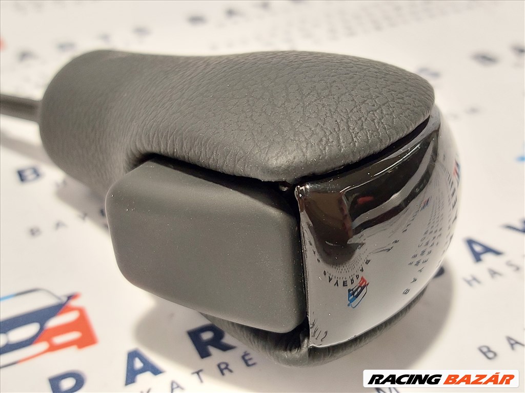 BMW E81 E82 E87 E90 E91 E92 E93 X1 Z4 új fekete bőr automata váltógomb váltókar gomb (999157A) 4. kép