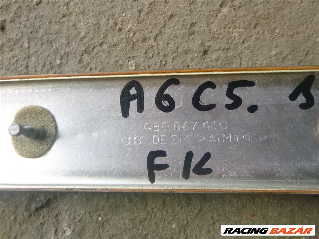 Audi A6 (C5 - 4B) 99 JOBB ELSŐ ajtókárpit fabetét 4B0 867 410  4b0867410 5. kép