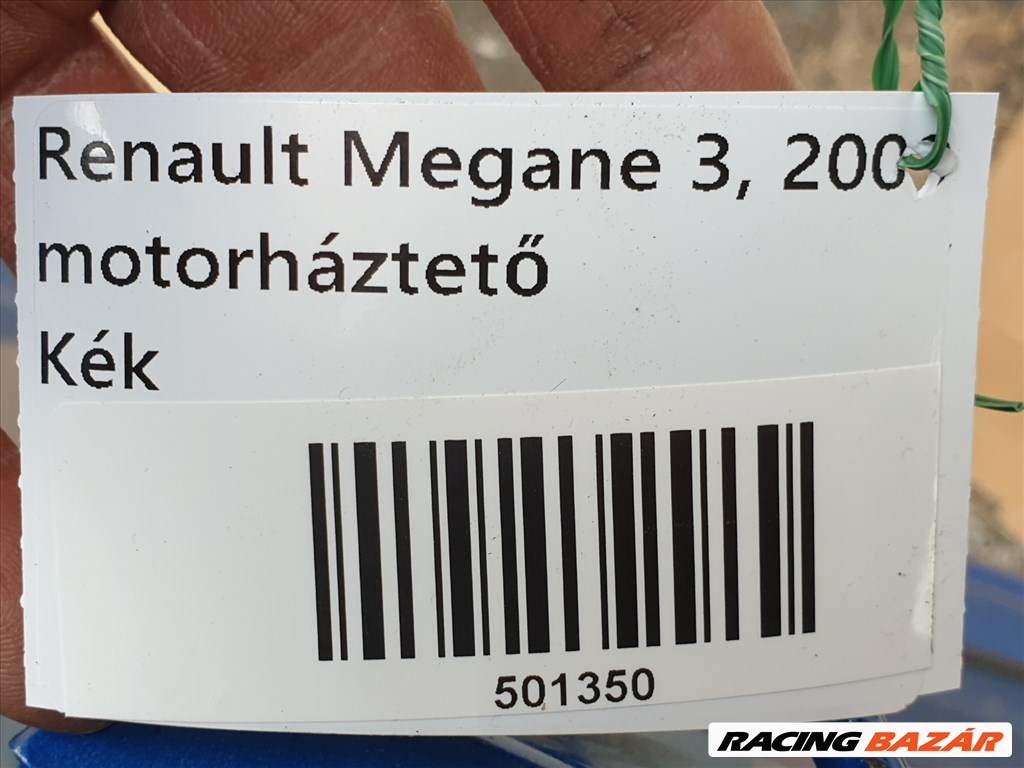 501350 Renault Megane 3, 2009, Motorháztető 8. kép