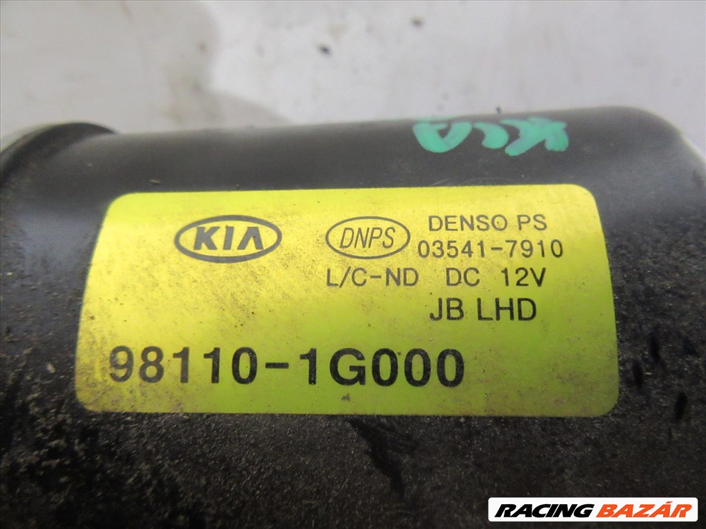 Kia Rio 5 ajtós 2005-2011 ablaktörlő motor mechanikával 98110-1g000 4. kép