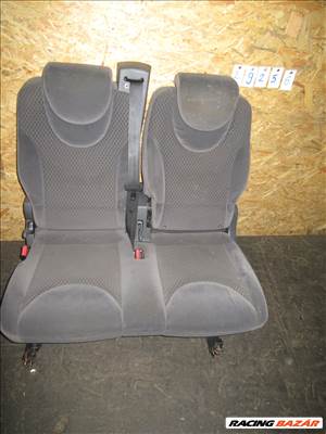 Ülés29256 Fiat Scudo szürke színű, plüss, középső sor dupla ülése