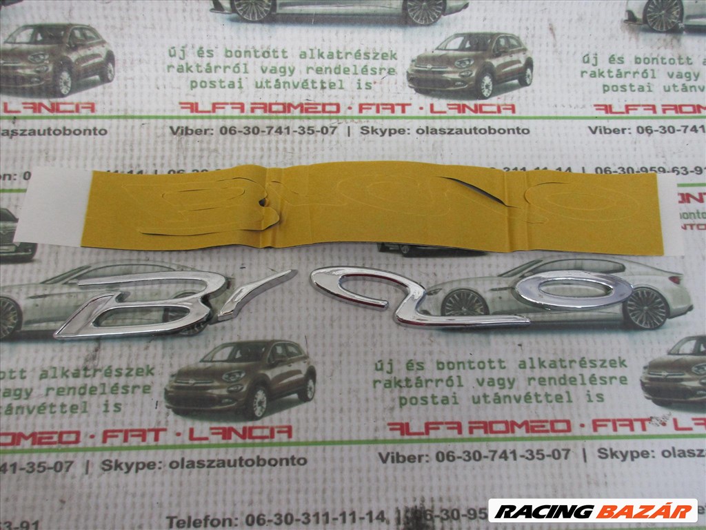 Fiat Bravo utángyártott új felirat, sima 51806824 2. kép