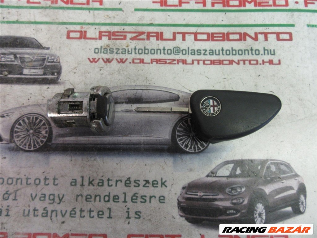 Alfa Romeo 156 gyújtáskapcsoló zárbetét kulcscsal  1. kép