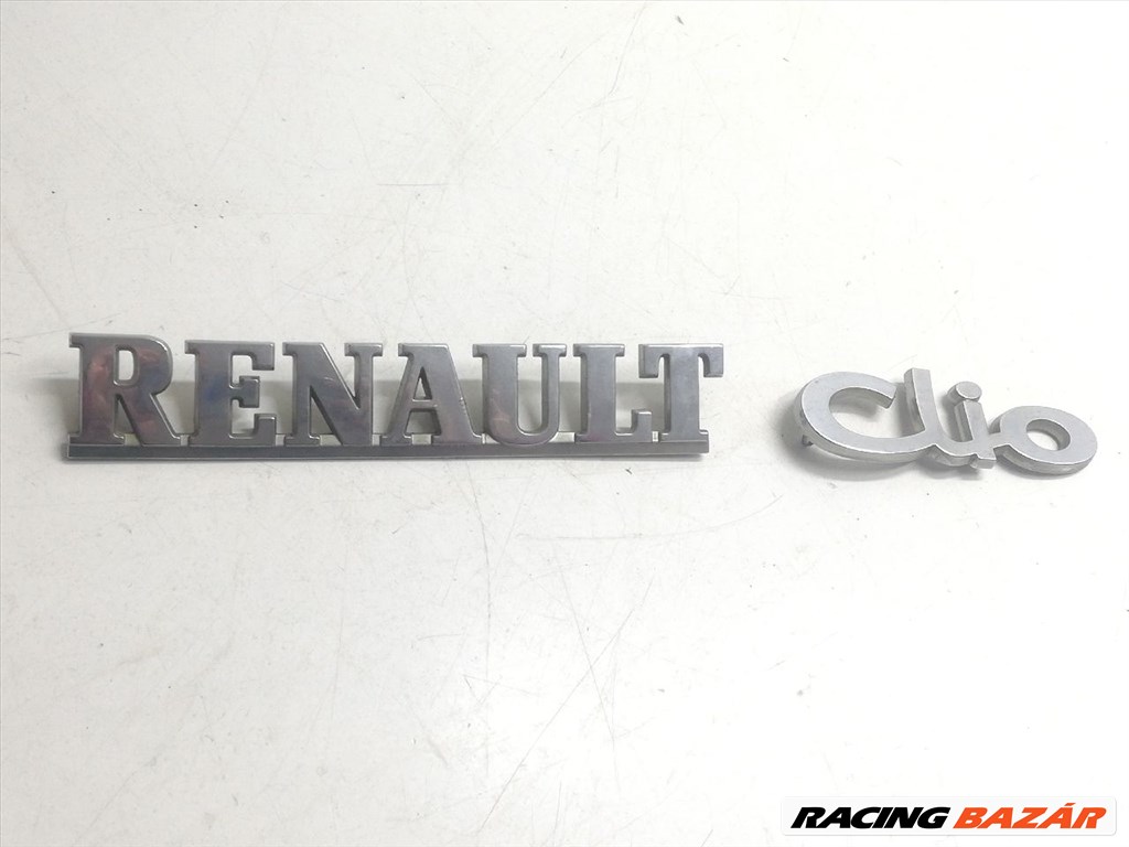  RENAULT CLIO I (B/C57_, 5/357_) Hátsó Embléma #6361 1. kép