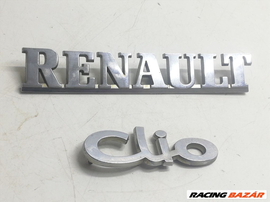  RENAULT CLIO I (B/C57_, 5/357_) Hátsó Embléma #6361 2. kép