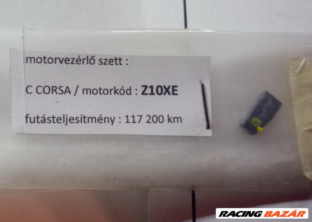 Opel Corsa C 1.0 24443795 Z10XE C Corsa motorvezérlő elektronika 24443795z10xe gm24443795z10xe 11. kép
