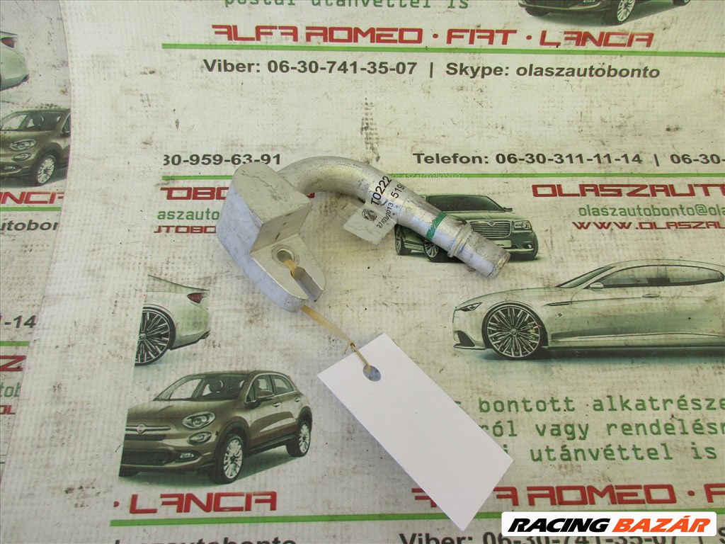 Fiat Linea/Fiorino 1,4 benzin, 51900312 számú klímacső 1. kép