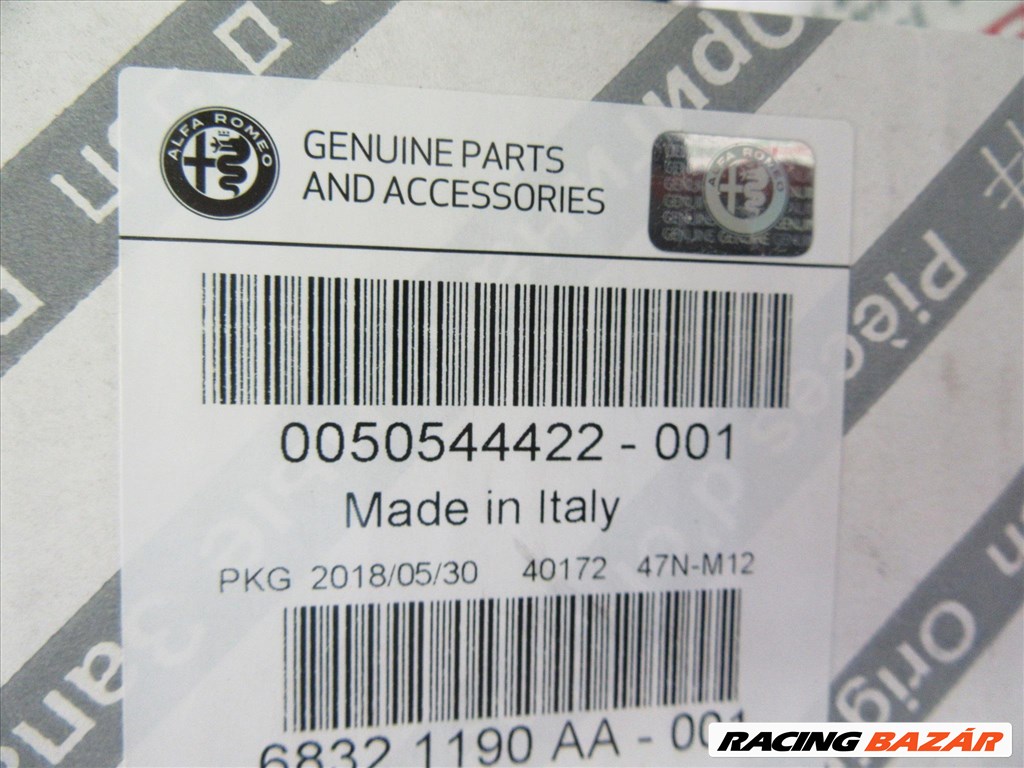 Alfa Romeo Giulietta gyári új kiegyenlítő tartály  50544422 3. kép