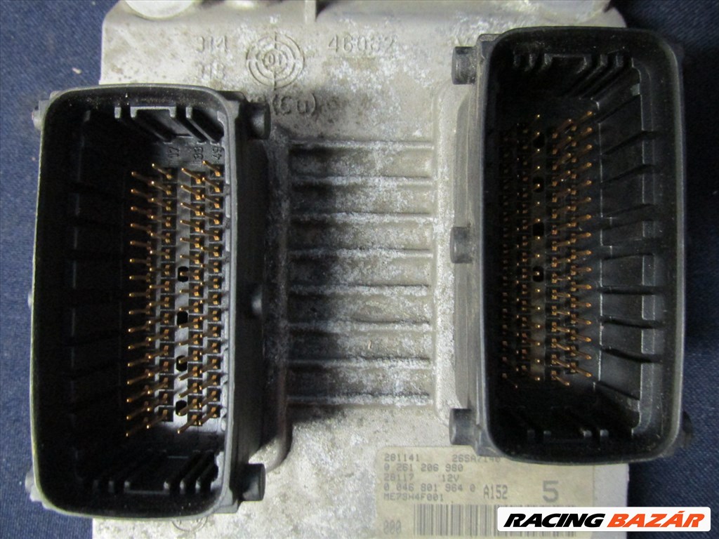 Fiat Punto 1999-2003  1,2 16v benzin motorvezérlő 46801964,  0261206980 2. kép
