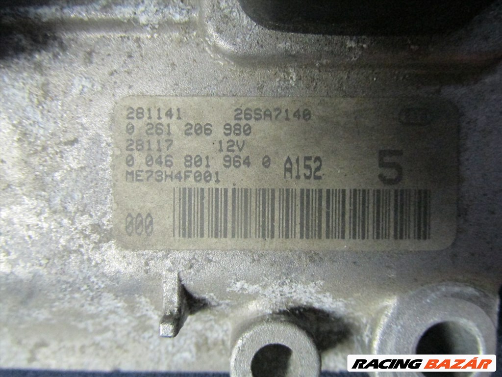 Fiat Punto 1999-2003  1,2 16v benzin motorvezérlő 46801964,  0261206980 3. kép