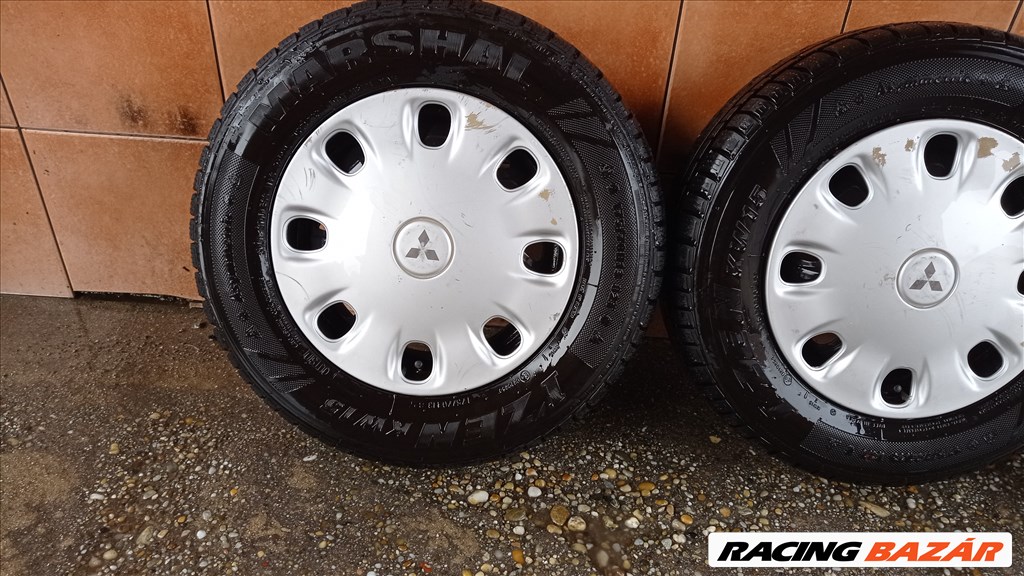 MITSUBISHI COLT 13" LEMEZFELNI 4X100 TÈLI 175/70R13 GUMIVAL OLCSÒN!!! 4. kép