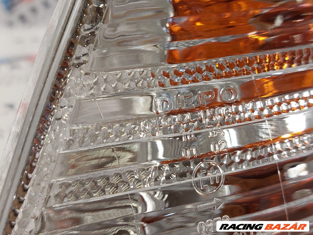 BMW E46 sedan touring facelift előtti új első fehér index lámpa pár (999097) 5. kép