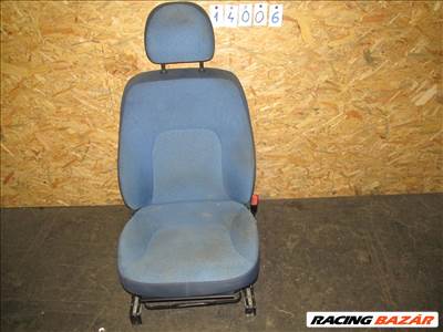 14006 Fiat Doblo I. II. kék színű, szövet, jobb első ülés