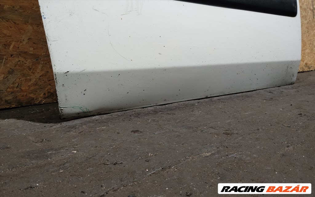 163189 Fiat Doblo 2000-2009 Jobb első fehér színű ajtó, a képen látható sérüléssel 51847704 6. kép