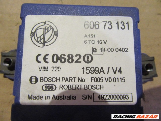 60067 Alfa Romeo 156 2,0 16v Jts motorvezérlő szett  55191018 , 0261S01029 5. kép