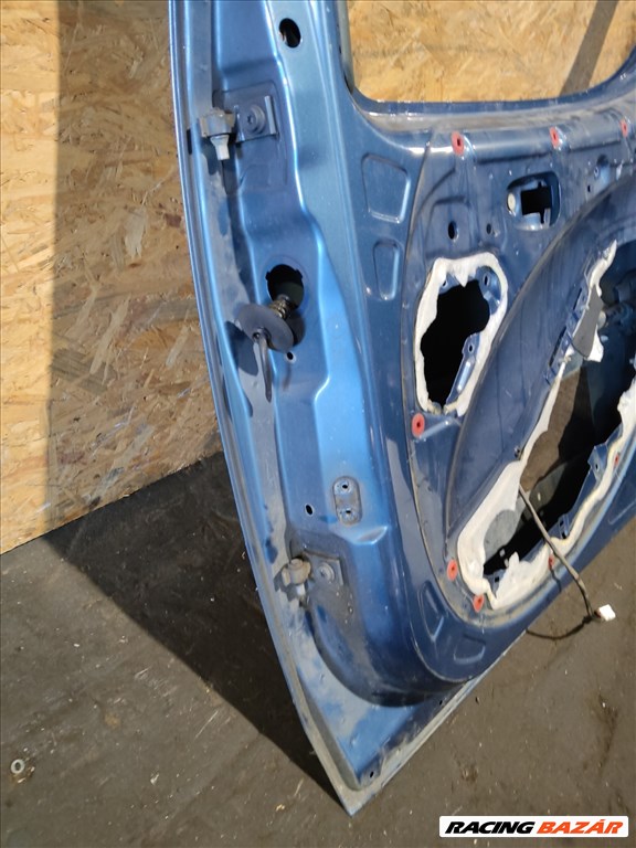 157544 Fiat Doblo 2000-2009 kék színű jobb első ajtó a képen látható sérüléssel 7. kép