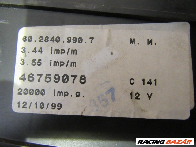Lancia Lybra 2,0 20v benzin óracsoport 46759078 5. kép