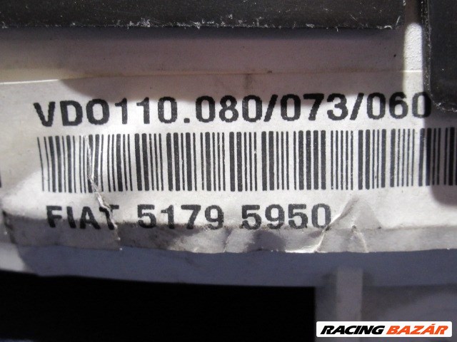 Fiat Multipla 1,6 CNG , óracsoport 51795950 5. kép