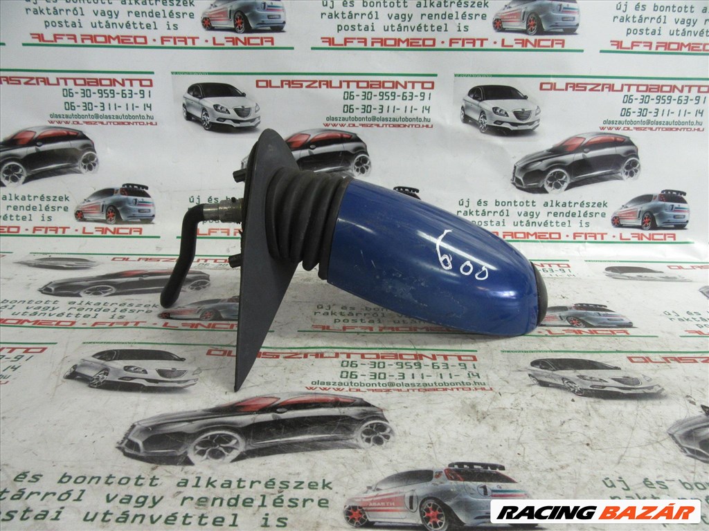 Fiat Seicento kék színű, manual , jobb oldali tükör  5. kép
