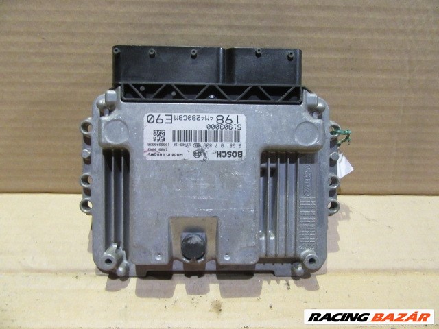 Fiat Bravo II. 1,6 16v Diesel motorvezérlő 0281017809 , 51903000 1. kép