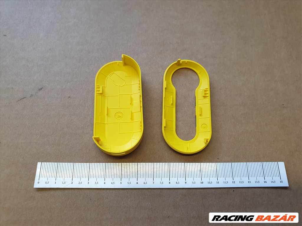 Fiat Doblo III.-IV. gyári új sárga színű kulcsház 50902774 2. kép