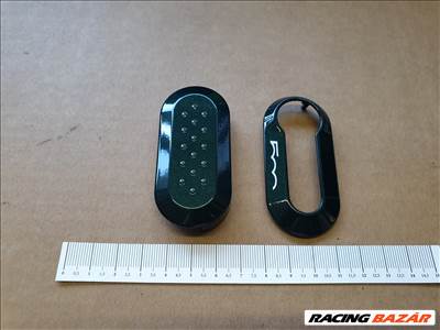 Fiat 500 gyári új, sötét zöld színű kulcsház 50927025