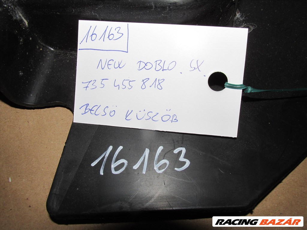 Fiat Doblo III. 735455818 számú, bal oldali küszöb belső borítás 3. kép